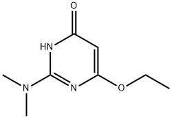 4(1H)-Pyrimidinone, 2-(dimethylamino)-6-ethoxy- (9CI) 结构式