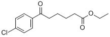 ETHYL 6-(4-CHLOROPHENYL)-6-OXOHEXANOATE 结构式