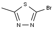 2-溴-5-甲基-1,3,4-噻二唑 结构式
