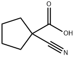 1-氰基环戊烷-1-羧酸 结构式