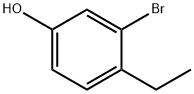 3-溴-4-乙基苯酚 结构式