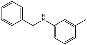 间甲苯基苄胺 结构式