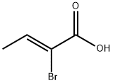 (Z)-2-Bromo-2-butenoic acid 结构式