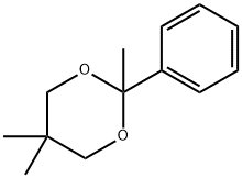 2,5,5-trimethyl-2-phenyl-1,3-dioxane  结构式