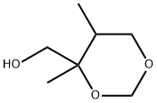 4,5-Dimethyl-1,3-dioxane-4-methanol 结构式