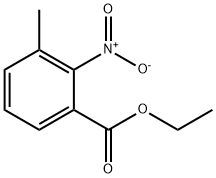 Ethyl 3-methyl-2-nitrobenzoate 结构式