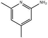 2-氨基-4,6-二甲基吡啶 结构式
