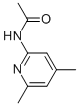 N-(4,6-DIMETHYL-2-PYRIDINYL)-ACETAMIDE 结构式