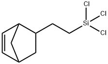 (2-二环[2.2.1]庚-5-烯-2-基乙基)三氯硅烷 结构式