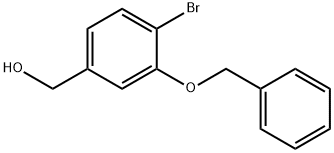 [3-(BENZYLOXY)-4-BROMOPHENYL]METHANOL 结构式
