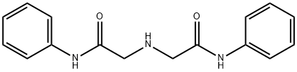 2-[[2-氧代-2-(苯基氨基)乙基]氨基]-N-苯基-乙酰胺 结构式