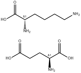 L-赖氨酸-L-谷氨酸 结构式