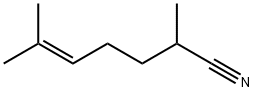 2,6-dimethylhept-5-ene-1-nitrile  结构式