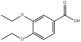 3,4-二乙氧基苯甲酸 结构式