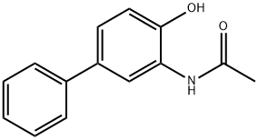 N-(4-羟基[1,1'-联苯]-3-基)-乙酰胺 结构式
