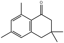 3,4-二氢-3,3,6,8-四甲基萘-1(2H)-酮 结构式