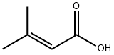 3,3-二甲基丙烯酸 结构式
