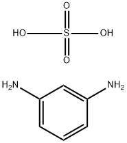 1,3-苯二胺硫酸盐 结构式