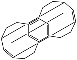 1,2,4,5-[2.2.2.2]Cyclophane 结构式