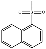 1-甲磺酰基萘 结构式