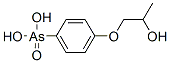 [4-(2-hydroxypropoxy)phenyl]arsonic acid 结构式