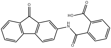 2-[(9-Oxo-9H-fluoren-2-yl)carbaMoyl]benzoic Acid 结构式