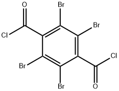 Tetrabromoterephthalic acid dichloride 结构式