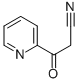 3-氧代-3-(2-吡啶基)丙腈 结构式