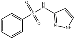 Benzenesulfonamide, N-1H-pyrazol-3-yl- (9CI) 结构式