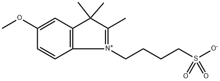 5-METHOXY-2 3 3-TRIMETHYL-1-(4-SULFOBUTY 结构式