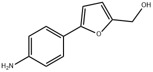 [5-(4-氨基-苯基)-呋喃-2-基]-甲醇 结构式