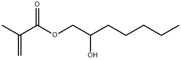 Methacrylic acid (2-hydroxyheptyl) ester 结构式