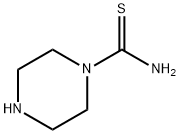 1-Piperazinecarbothioamide(9CI) 结构式