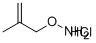 O-(2-甲基丙烯基)羟胺盐酸盐 结构式