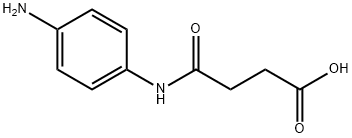 4-[(4-氨基苯基)氨基]-4-氧代丁酸 结构式