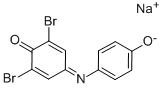 二溴靛酚钠 结构式