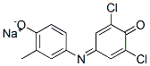 2,6-二氯-3'-甲基靛酚钠盐水合物[氧化还原指示剂 结构式