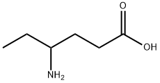 4-Aminohexanoic acid 结构式