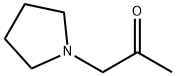 1-(吡咯烷-1-基)-2-丙酮 结构式