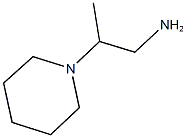 2-(哌啶-1-基)丙-1-胺 结构式