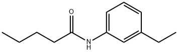 Pentanamide, N-(3-ethylphenyl)- (9CI) 结构式