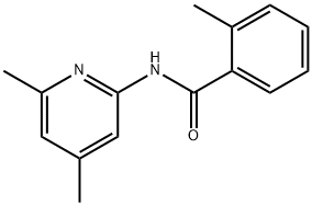 BENZAMIDE,N-(4,6-DIMETHYL-2-PYRIDINYL)-2-METHYL- 结构式