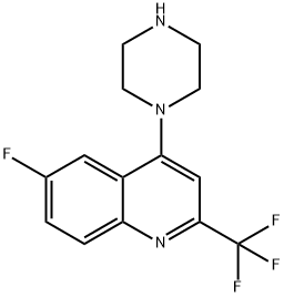 6-Fluoro-4-(piperazin-1-yl)-2-(trifluoromethyl)quinoline