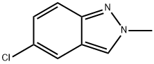 5-氯-2-甲基-2H-吲唑 结构式