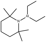 Diethyl(2,2,6,6-tetramethyl-1-piperidinyl)aluminum 结构式