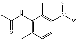 N-(2,6-二甲基-3-硝基苯基)乙酰胺 结构式