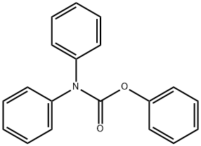 Diphenylcarbamic acid phenyl ester 结构式