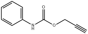 丙-2-炔-1-基苯基氨基甲酸酯 结构式