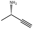 (S)-1-甲基-2-丙炔胺 结构式