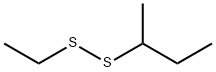 Ethyl 1-methylpropyl persulfide 结构式